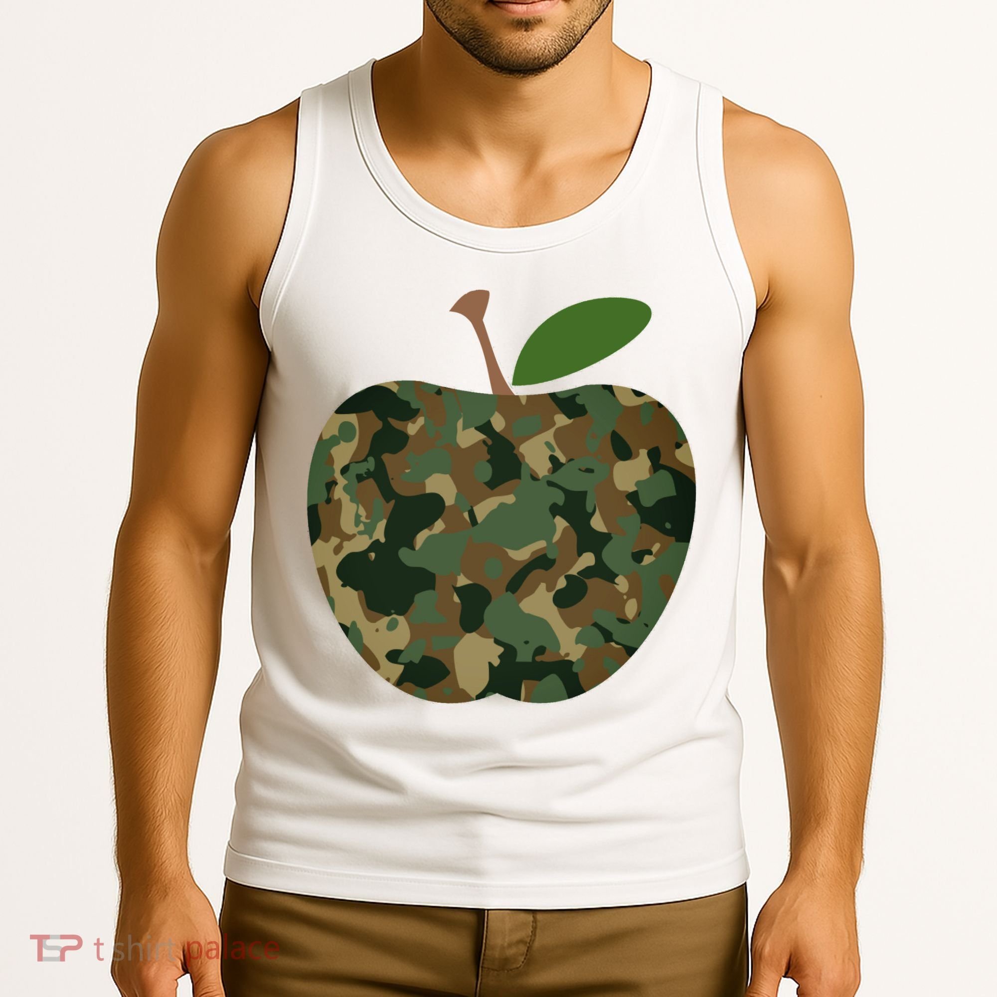Camouflage Apple Tank Top