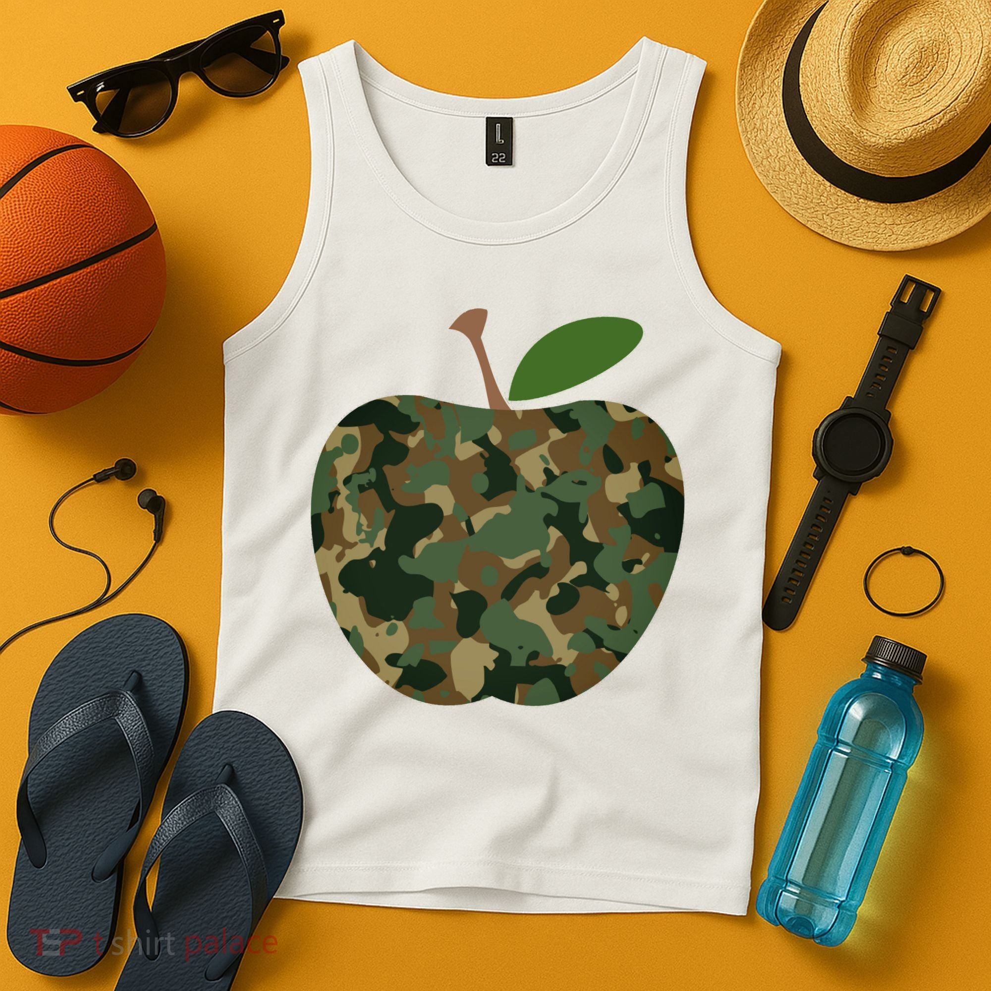 Camouflage Apple Tank Top