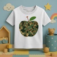 Camouflage Apple Toddler T-Shirt thumb 3