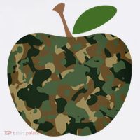 Camouflage Apple Toddler T-Shirt thumb 4