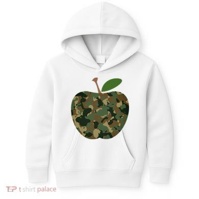 Camouflage Apple Kids Hoodie