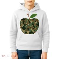 Camouflage Apple Kids Hoodie thumb 4