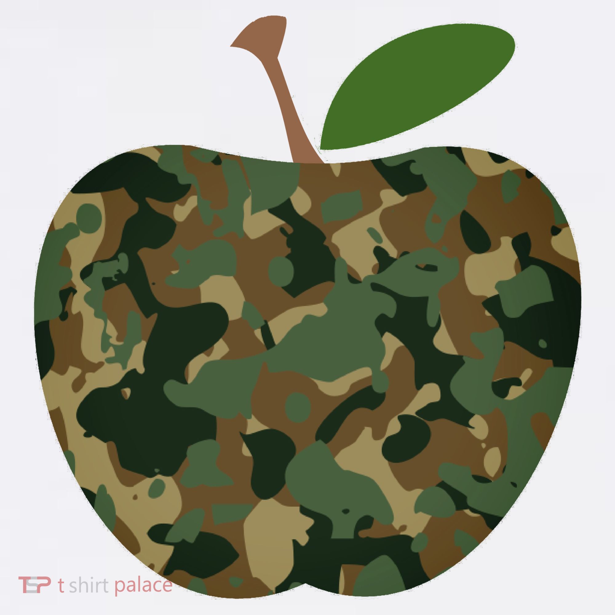 Camouflage Apple Kids Hoodie