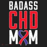 Chd Awareness Congenital Heart Chd Mom Ribbon Cute Gift Women's Sweatshirt thumb 2