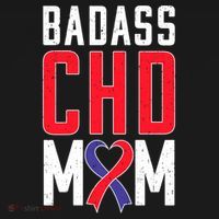 Chd Awareness Congenital Heart Chd Mom Ribbon Cute Gift Women's Hoodie thumb 2