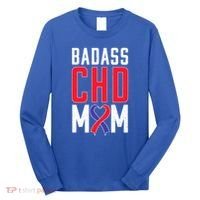 Chd Awareness Congenital Heart Chd Mom Ribbon Cute Gift Long Sleeve Shirt thumb 0