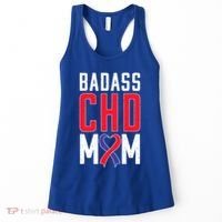 Chd Awareness Congenital Heart Chd Mom Ribbon Cute Gift Women's Tank Top thumb 0