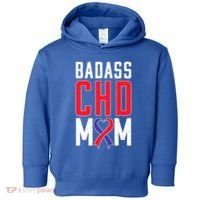 Chd Awareness Congenital Heart Chd Mom Ribbon Cute Gift Toddler Hoodie thumb 0