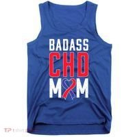 Chd Awareness Congenital Heart Chd Mom Ribbon Cute Gift Tank Top thumb 0