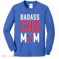 Chd Awareness Congenital Heart Chd Mom Ribbon Cute Gift Kids Long Sleeve Shirt thumb 0