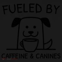 Caffeine And Canines Funny Coffee Dog Lover Morning  Toddler Hoodie thumb 2