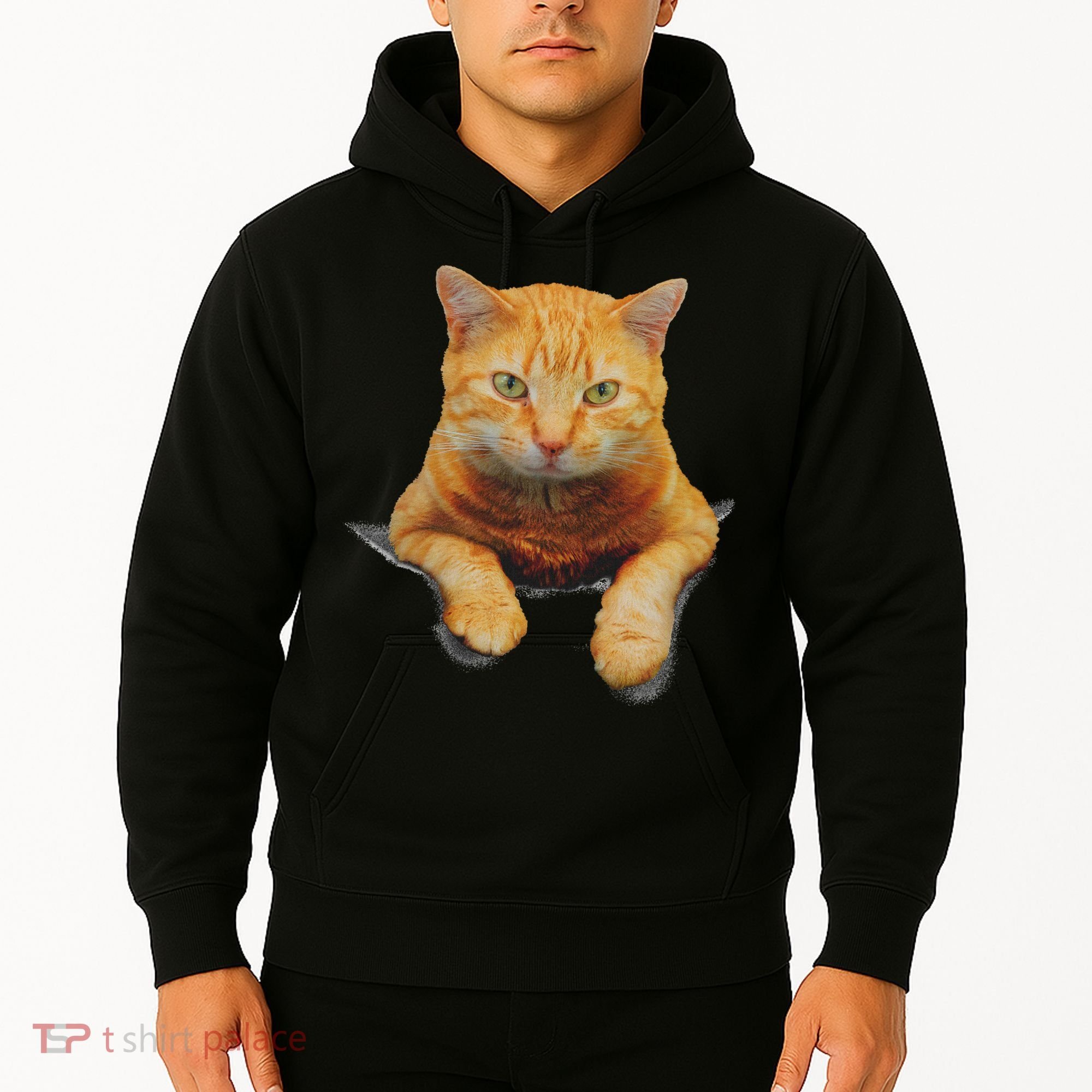 Cat Animals Creative Cat Motif Bag Cat Hoodie