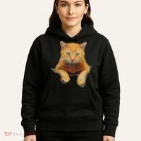 Cat Animals Creative Cat Motif Bag Cat Hoodie thumb 5