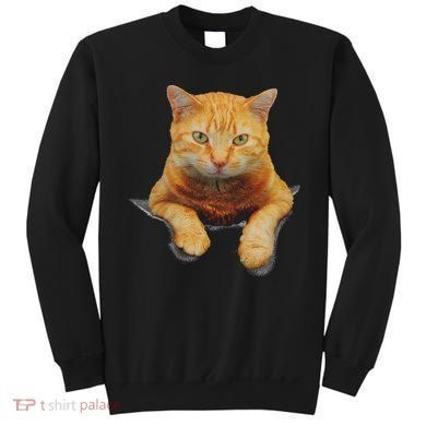 Cat Animals Creative Cat Motif Bag Cat Sweatshirt