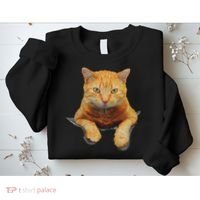 Cat Animals Creative Cat Motif Bag Cat Sweatshirt thumb 2