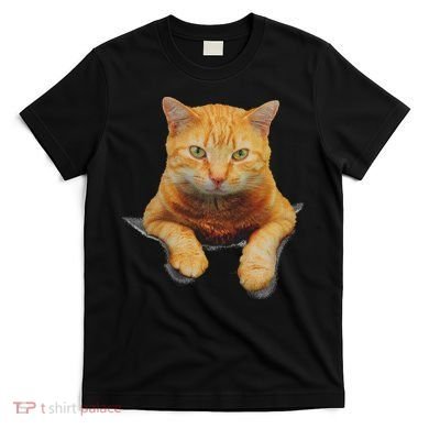 Cat Animals Creative Cat Motif Bag Cat T-Shirt