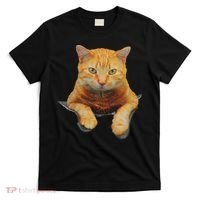 Cat Animals Creative Cat Motif Bag Cat T-Shirt thumb 0