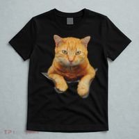 Cat Animals Creative Cat Motif Bag Cat T-Shirt thumb 5