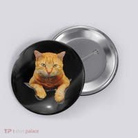 Cat Animals Creative Cat Motif Bag Cat Button thumb 0