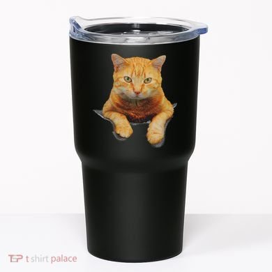 Cat Animals Creative Cat Motif Bag Cat Tumbler