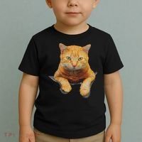 Cat Animals Creative Cat Motif Bag Cat Toddler T-Shirt thumb 2