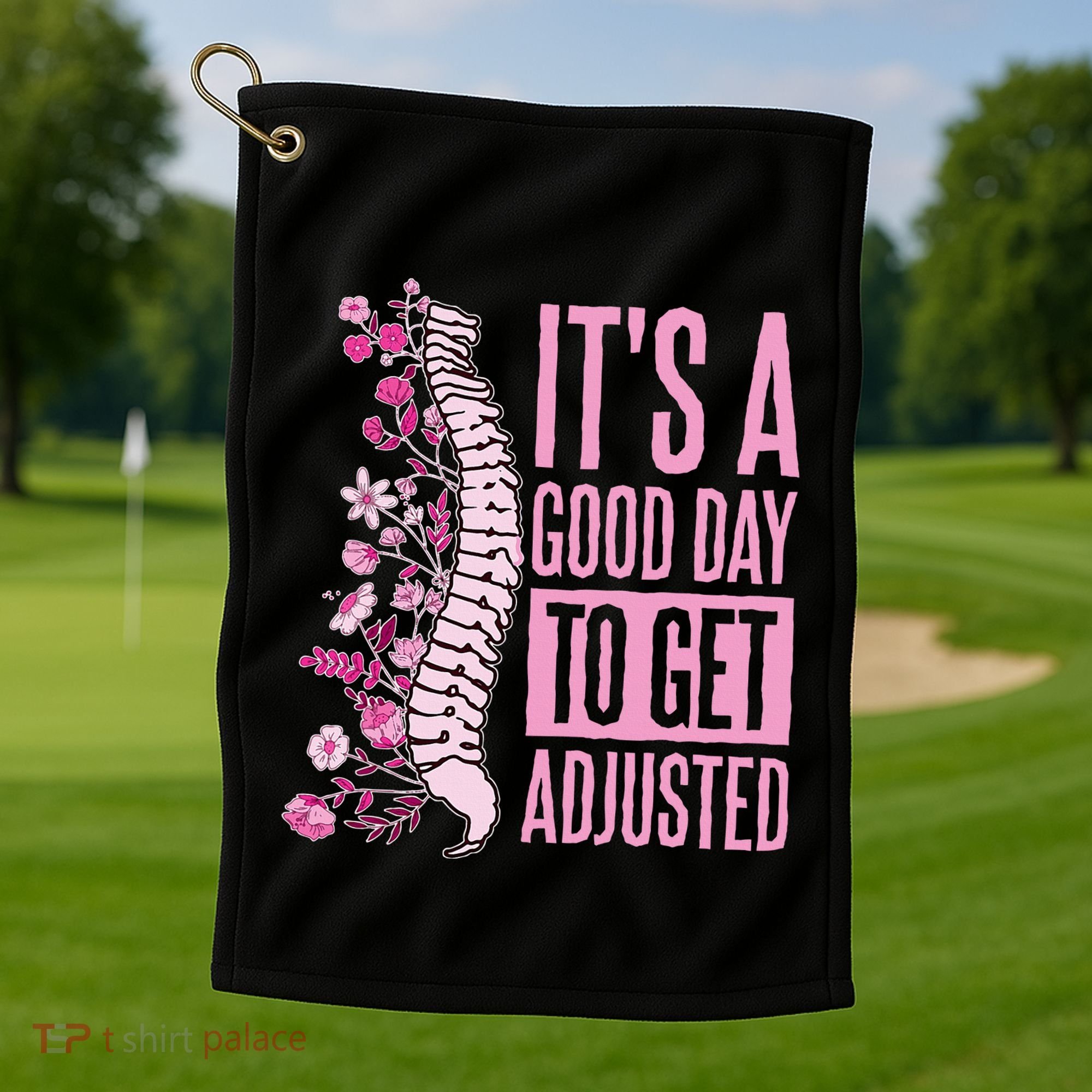 Chiropractic Assistant Chiropractor Golf Towel