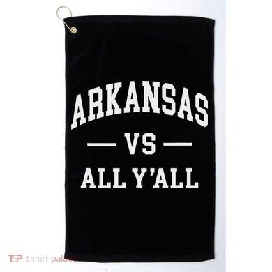 Co. Arkansas Classic, Red Short Golf Towel