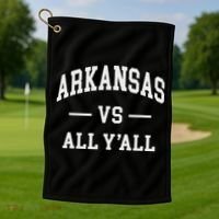 Co. Arkansas Classic, Red Short Golf Towel thumb 1