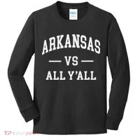 Co. Arkansas Classic, Red Short Kids Long Sleeve Shirt thumb 0