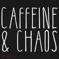 Caffeine And Chaos Gift I Need Coffee Gift Coffee Lover Great Gift Women's Hoodie thumb 2