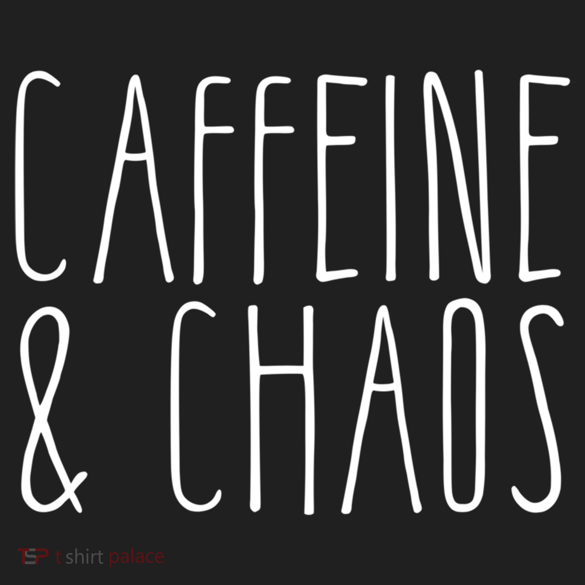 Caffeine And Chaos Gift I Need Coffee Gift Coffee Lover Great Gift Golf Towel