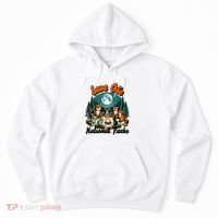 Cute Animals Camping Save Our National Parks Hoodie thumb 0