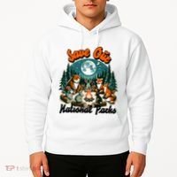 Cute Animals Camping Save Our National Parks Hoodie thumb 2
