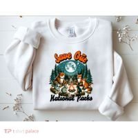 Cute Animals Camping Save Our National Parks Sweatshirt thumb 2