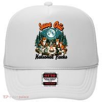 Cute Animals Camping Save Our National Parks Hat thumb 0