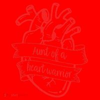 CHD Aunt Congenital Heart Defects Aunt Of A Heart Warrior Santa Hat thumb 1