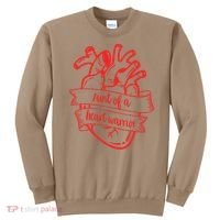 CHD Aunt Congenital Heart Defects Aunt Of A Heart Warrior Sweatshirt thumb 0