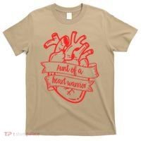 CHD Aunt Congenital Heart Defects Aunt Of A Heart Warrior T-Shirt thumb 0