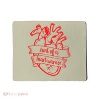 CHD Aunt Congenital Heart Defects Aunt Of A Heart Warrior Mousepad thumb 0