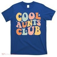 Cool Aunt Club Mothers Day For Auntie Funny Family Matching Great Gift T-Shirt thumb 0