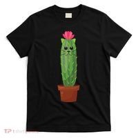 Catus: Funny Cat Cactus T-Shirt thumb 0