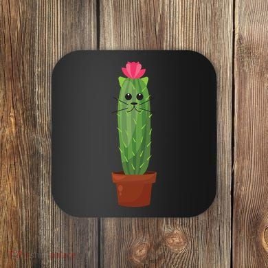 Catus: Funny Cat Cactus Coaster