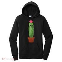 Catus: Funny Cat Cactus Women's Hoodie thumb 0