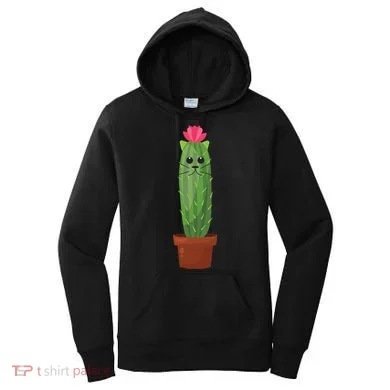 Catus: Funny Cat Cactus Women's Hoodie