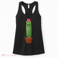 Catus: Funny Cat Cactus Women's Tank Top thumb 0