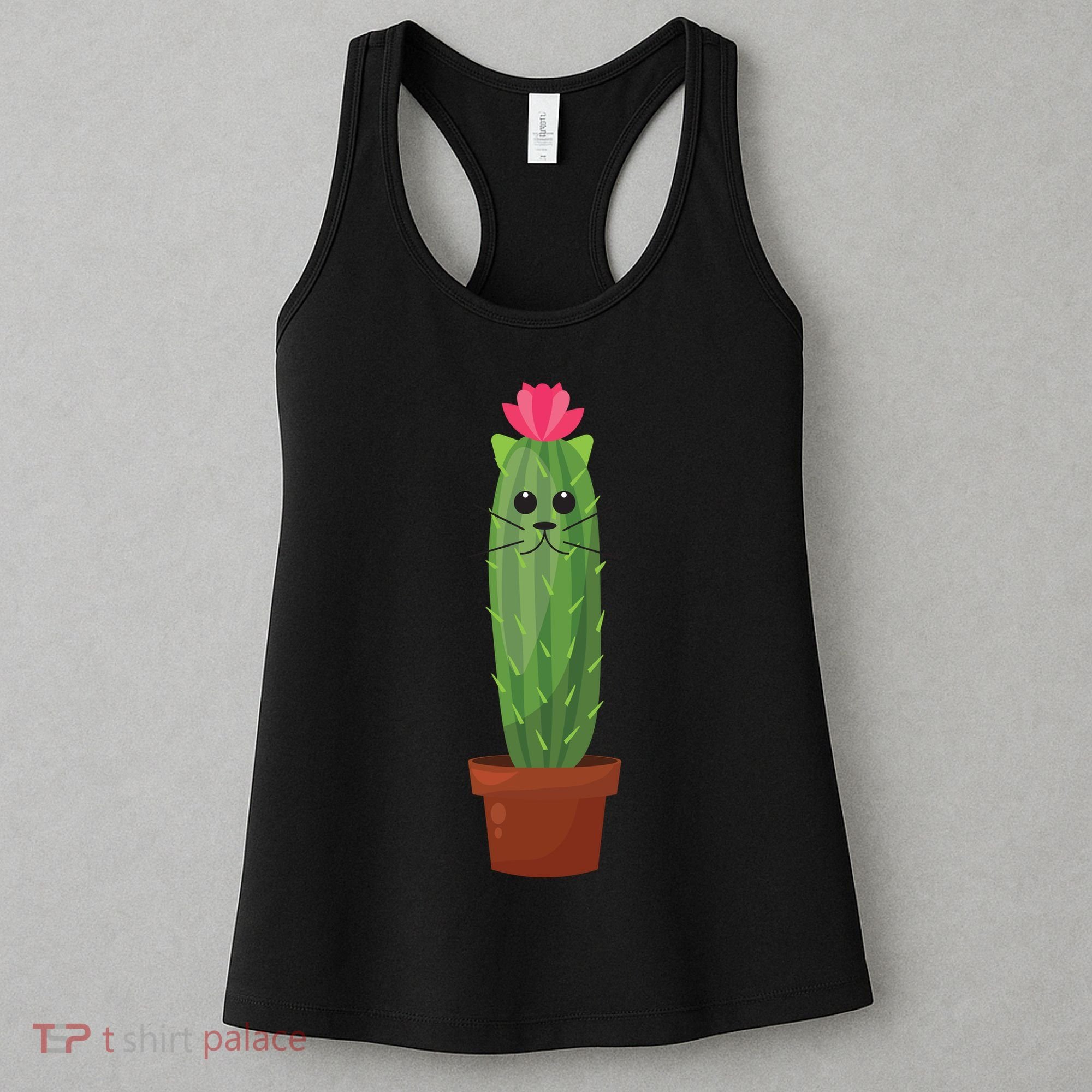 Catus: Funny Cat Cactus Women's Tank Top