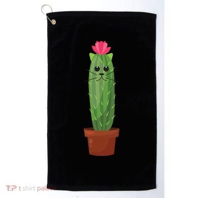 Catus: Funny Cat Cactus Golf Towel