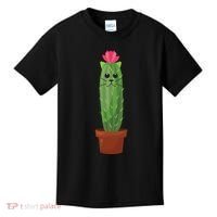 Catus: Funny Cat Cactus Kids T-Shirt thumb 0