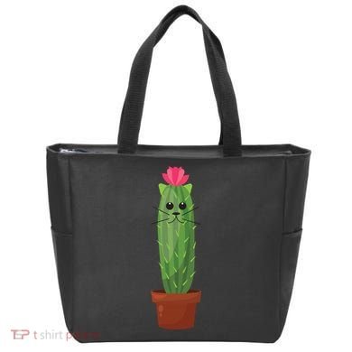 Catus: Funny Cat Cactus Tote Bag
