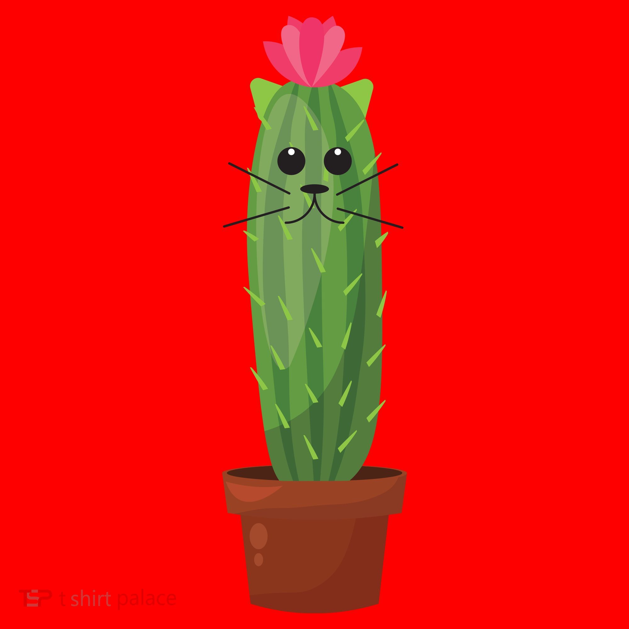 Catus: Funny Cat Cactus Santa Hat